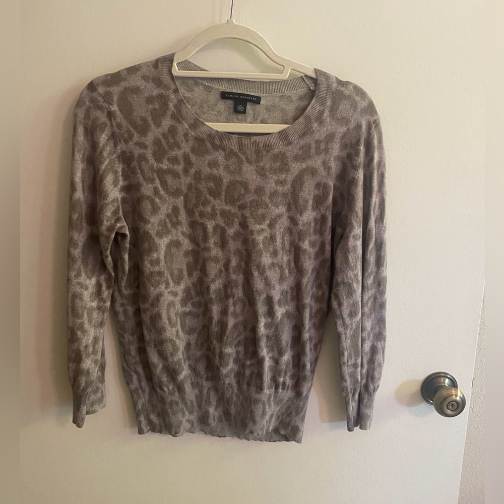 Banana Republic cotton sweater, XL